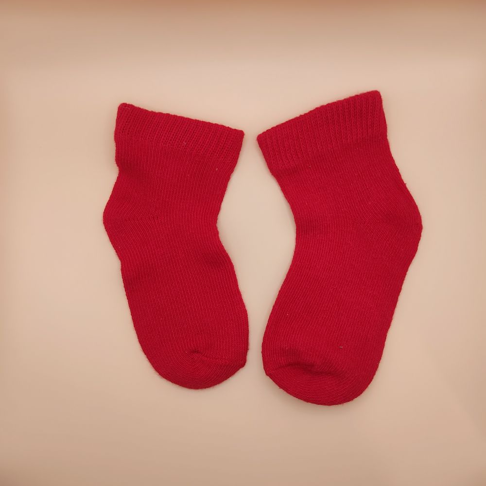 جوراب نوزادی ساق کوتاه - 9 تا 12 ماه