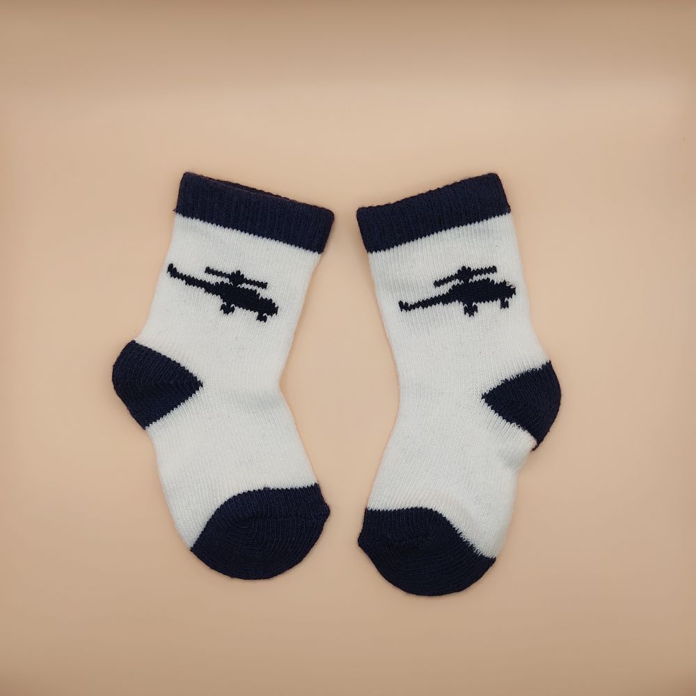 جوراب نوزادی ساق بلند - 3 تا 6 ماه