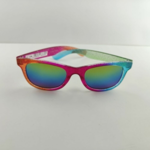 عینک طرح اکلیلی سرخ آبی رنگ