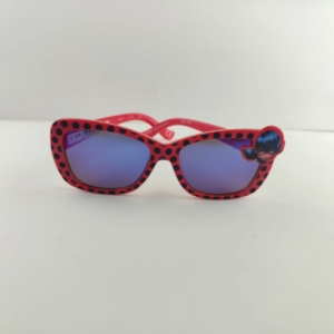 عینک طرح دختر کفشدوزکی قرمز رنگ