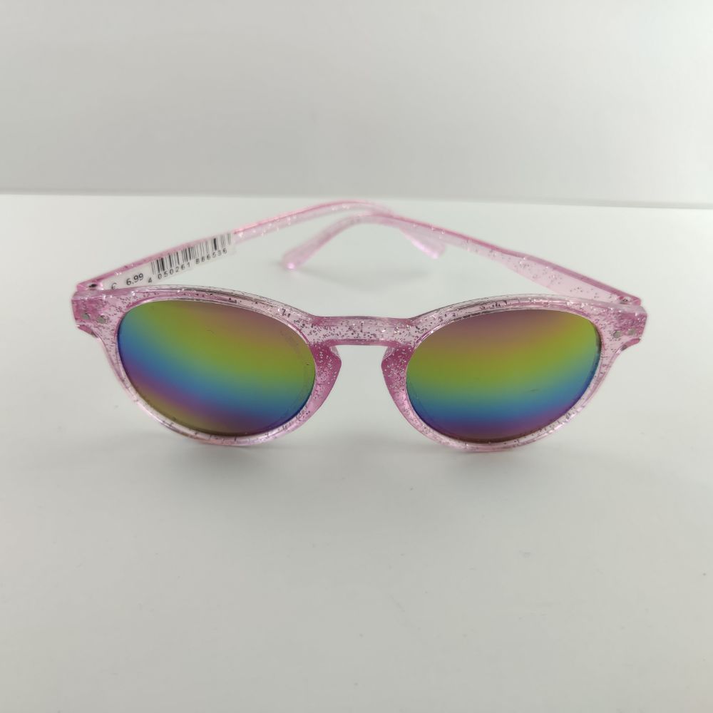 عینک طرح اکلیلی صورتی رنگ