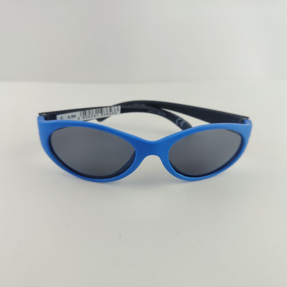 عینک طرح دلفین آبی رنگ