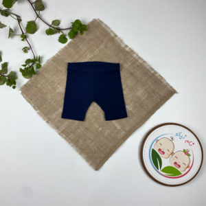 شلوارک نوزادی طرح ساده سرمه ای رنگ - 0 تا 2 ماه