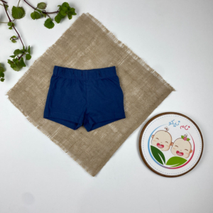 شلوارک نوزادی برند لوپیلو طرح ساده بدون بندک سرمه ای رنگ