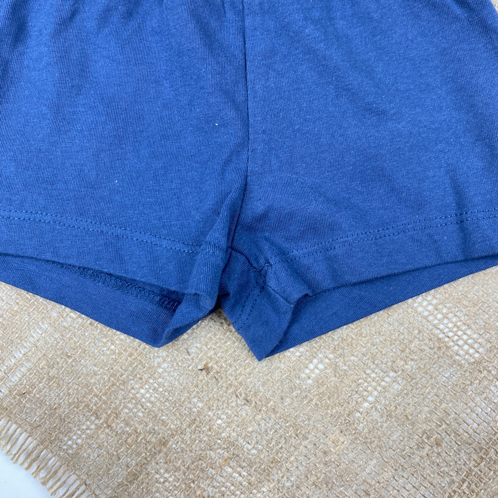 شلوارک نوزادی برند لوپیلو طرح ساده بدون بندک سرمه ای رنگ