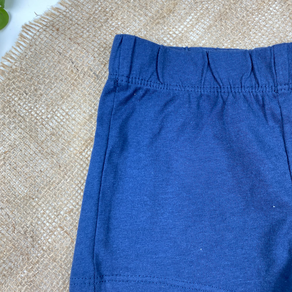 شلوارک نوزادی برند لوپیلو طرح ساده بدون بندک سرمه ای رنگ