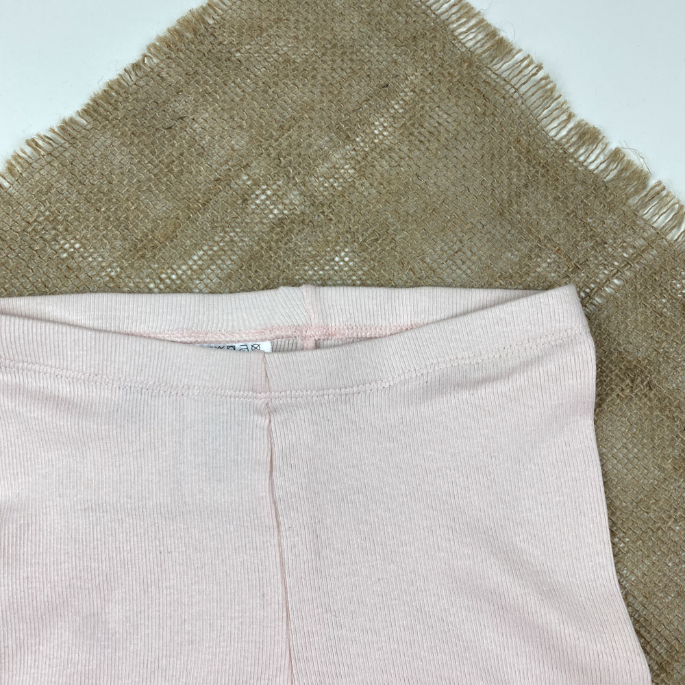 شلوارک نوزادی دخترانه برند لوپیلو طرح ساده لبه تا شده صورتی کمرنگ - 12 تا 24 ماه