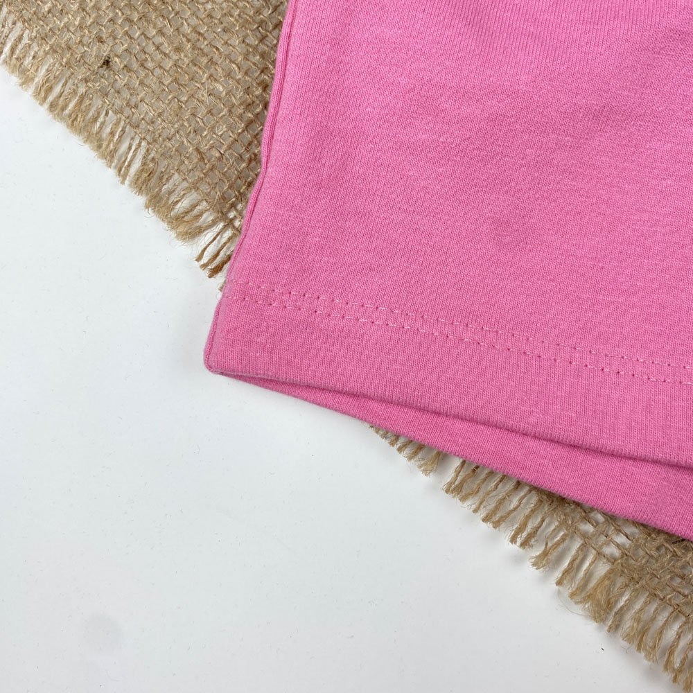 شلوارک دخترانه برند Pepperts طرح ساده بندک سفید صورتی رنگ - 6 تا 8 سال