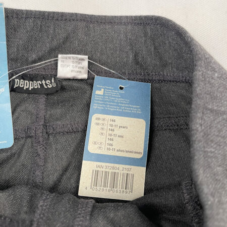 شلوار پارچه ای برند pepperts طرح جیب نما زیپ نما طوسی پر رنگ - Image 6
