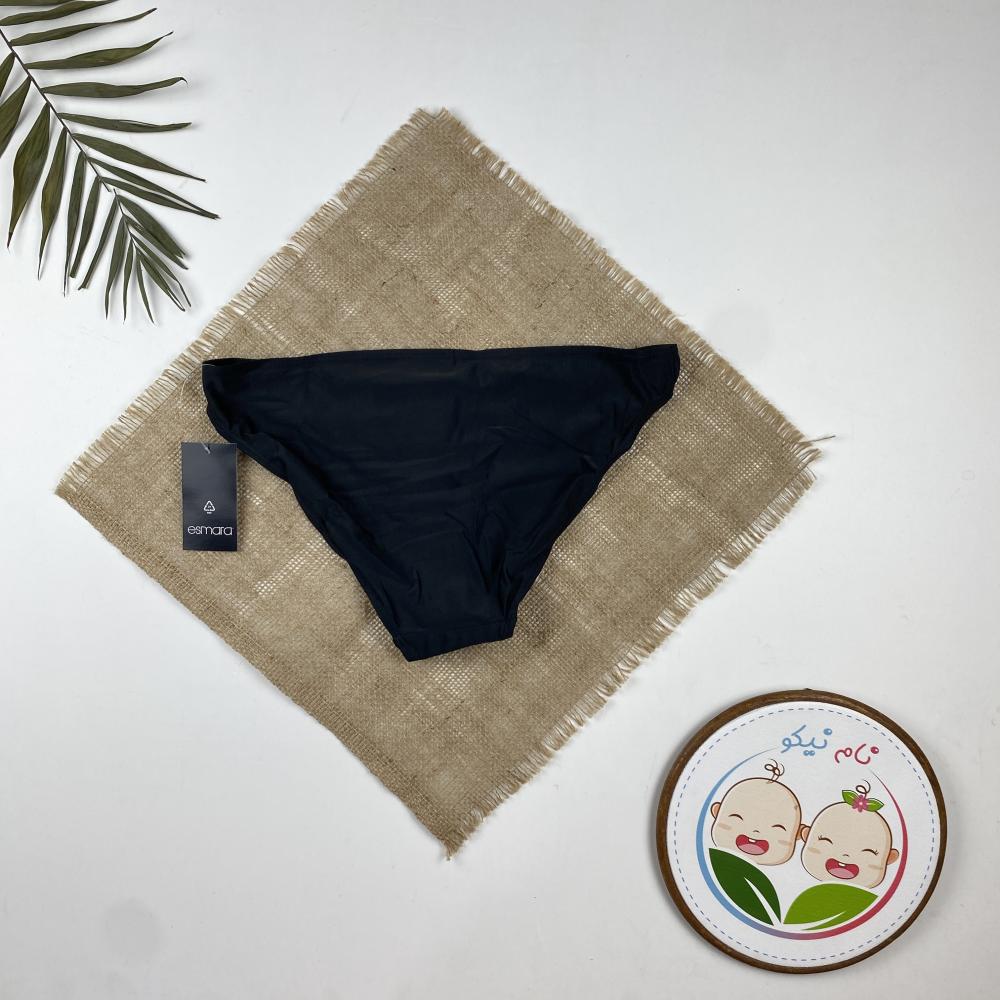 مایو اسپرت برند esmara طرح ساده کمرکش مشکی رنگ - تصویر 2